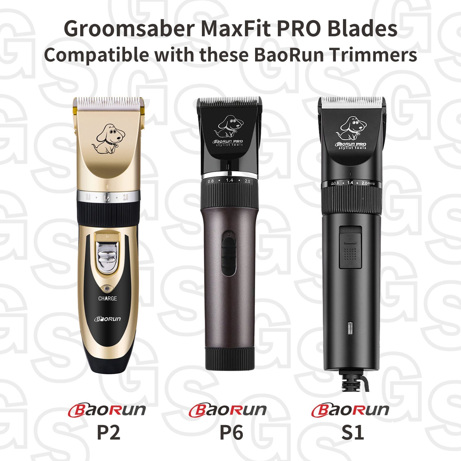 4F MaxFit PRO Hundetrimmerblad (9,5 mm)